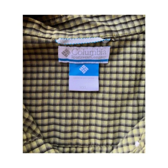 Men's Columbia Long Sleeve Button Down Shirt. Size XXL - Picture 3 of 3